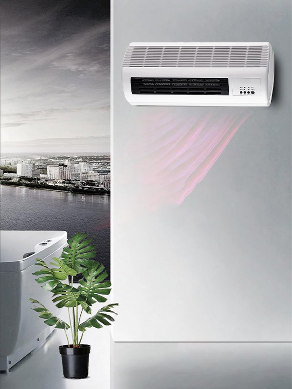 BPT-2000B 4501/4501L/4501L-ERP wandgemonteerde elektrische keramische verwarming met LED-display
