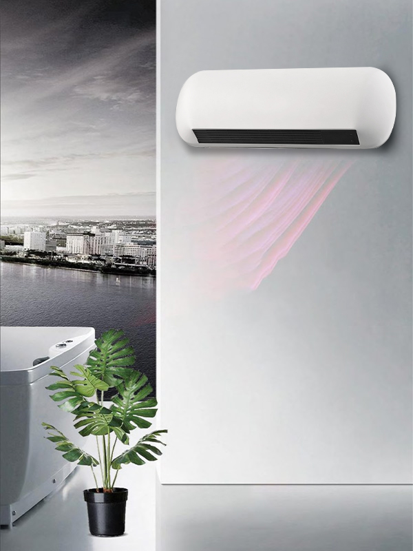 BPT-2000B 5008L/5008L-ERP ovale witte wandverwarming