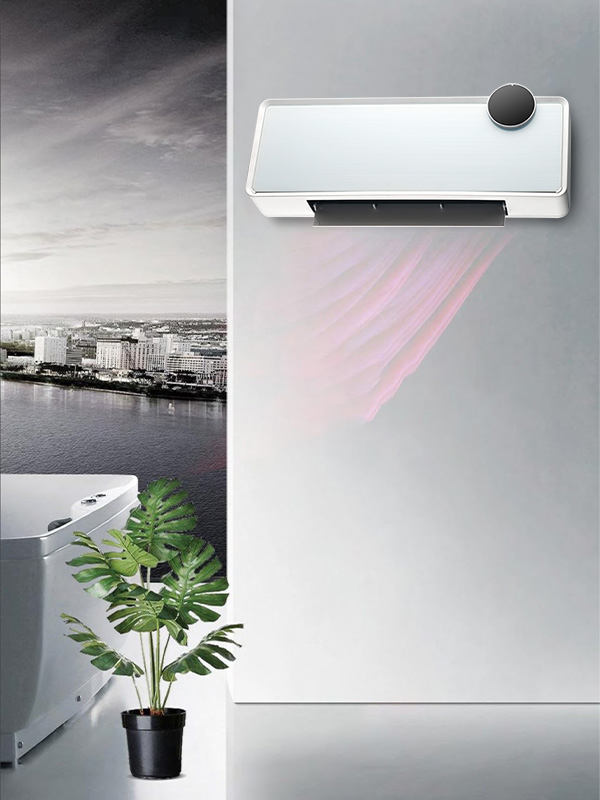 ZPT-2000B 5409L-ERP 1000W/2000W 3-in-1 wandgemonteerde luchtverhitter