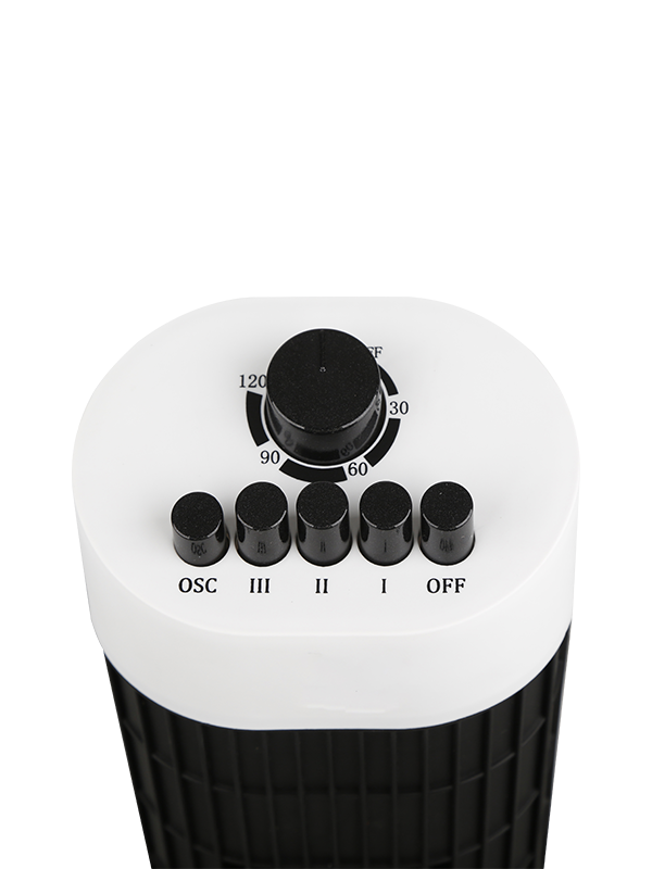 TF803T 45W LED-displaytorenventilator met drie snelheden en afneembare basis
