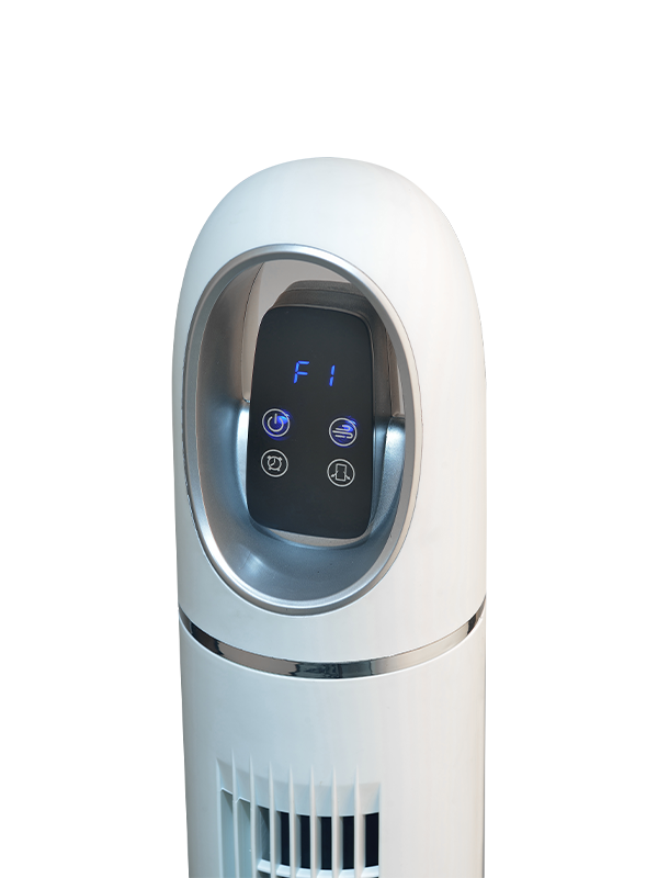 TF1110C Witte torenventilator met LED-display